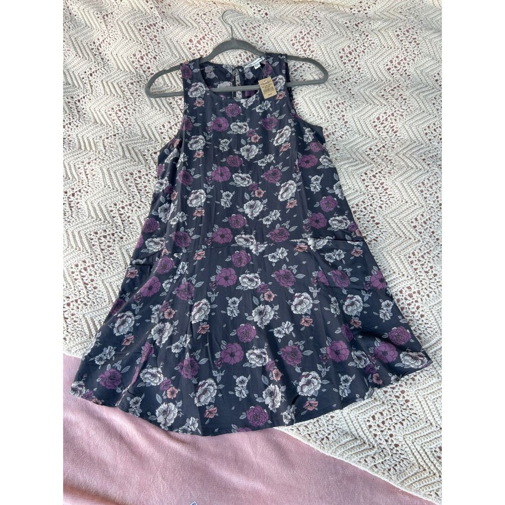 XS NWT American Eagle Floral Summer Dress Mini Flowy Lagenlook Whimsygoth Boho
